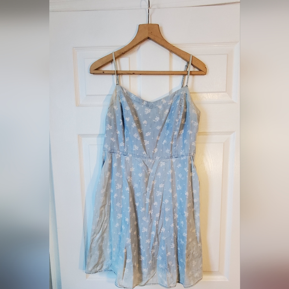 Demin tank dress